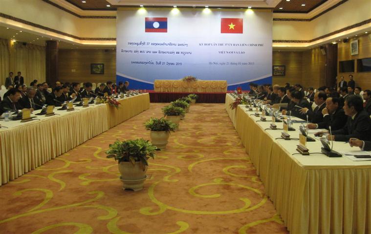 ກອງປະຊຸມຄັ້ງທີ 37 ຄະນະກຳມະການລະຫວ່າງລັດຖະບານຫວຽດນາມ - ລາວ